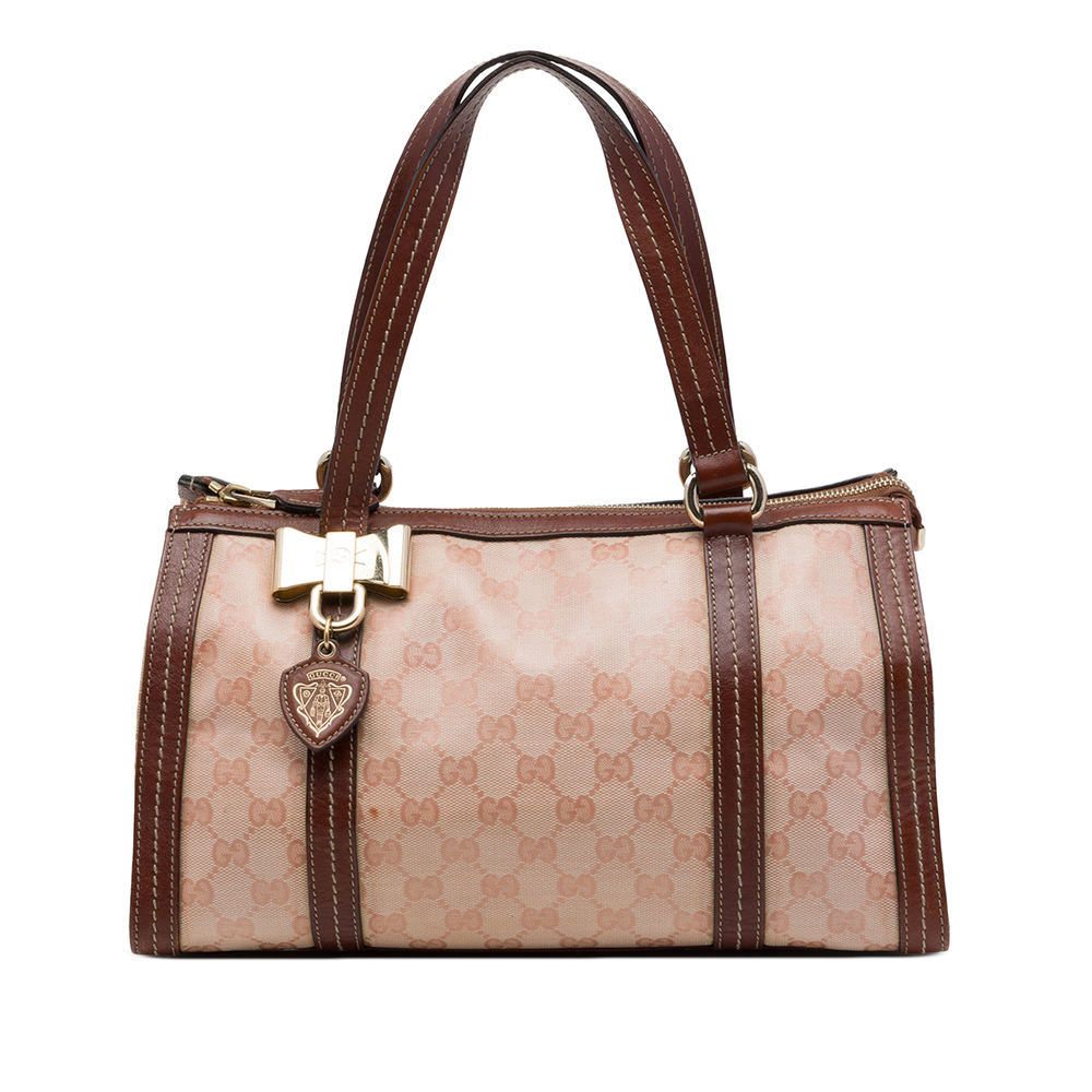 Pre-Loved Gucci GG Crystal Duchessa Handbag